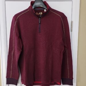 Robert Graham 1/4 Zip-Up Sweater - New